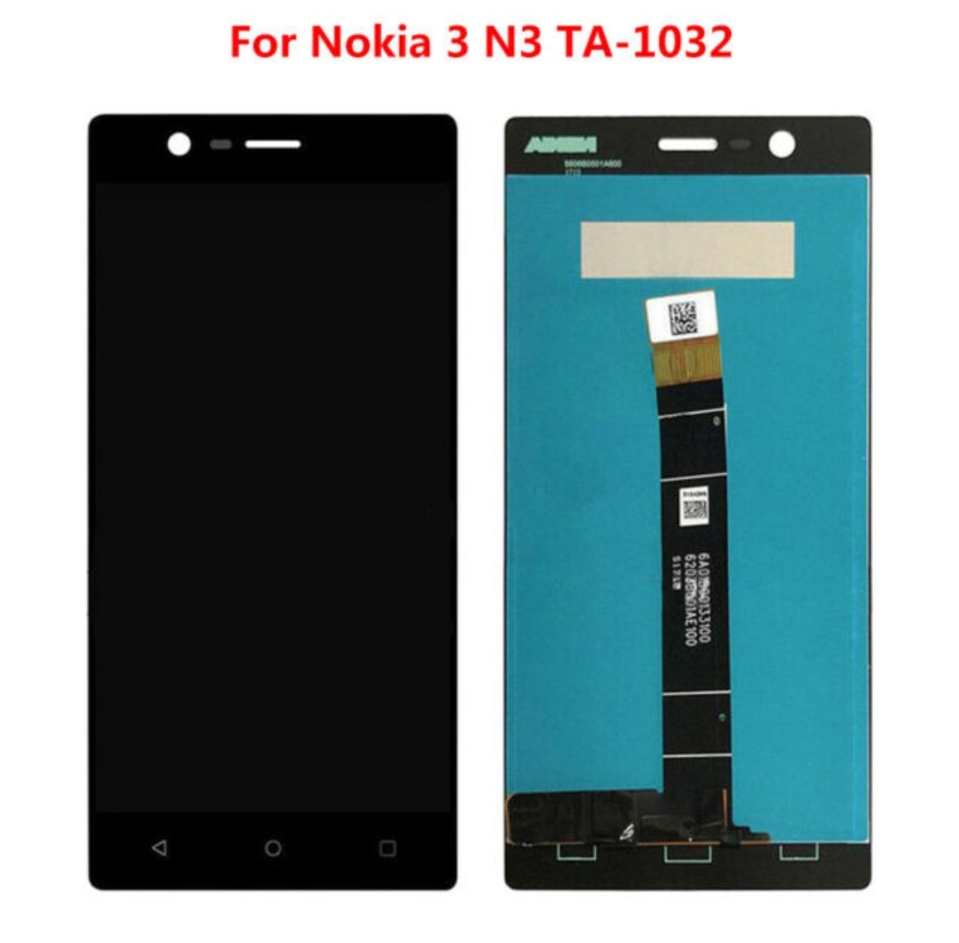 تاچ و ال سی دی اصلی و روکاری نوکیا Nokia 3 ا LCD Nokia 3